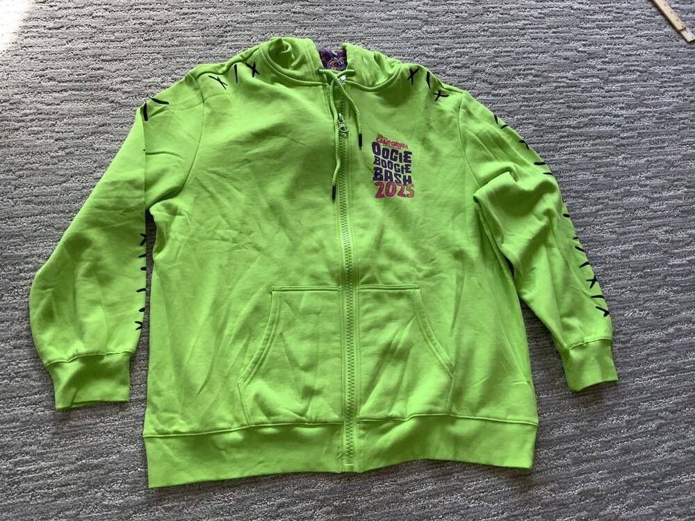 Disney California Adventure Oogie Boogie Bash Nightmare Before Christmas Hoodie